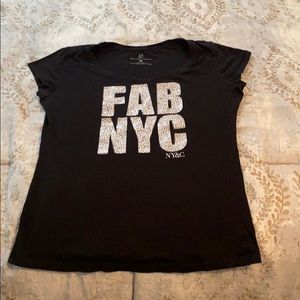 New York & Company black T-shirt.